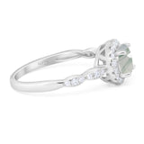 Art Deco Halo Engagement Ring