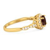 Art Deco Halo Engagement Ring