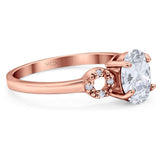 Art Deco Oval Natural Stone Filigree Ring