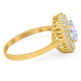 Oval Natural Stone Cocktail Ring