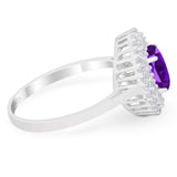 Oval Natural Stone Cocktail Ring