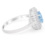 Oval Natural Stone Cocktail Ring