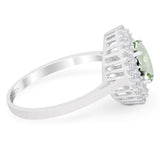 Oval Natural Stone Cocktail Ring