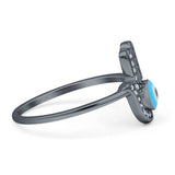 Hamsa & Evil Eye Ring