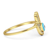 Hamsa & Evil Eye Ring