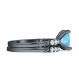 Princess Cut CZ Stackable Ring