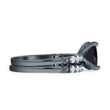 Princess Cut CZ Stackable Ring
