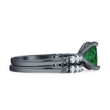 Princess Cut CZ Stackable Ring