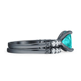 Princess Cut CZ Stackable Ring