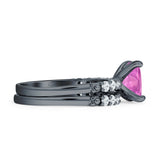 Princess Cut CZ Stackable Ring