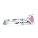 Princess Cut CZ Stackable Ring