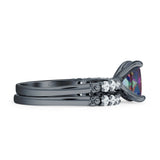 Princess Cut CZ Stackable Ring