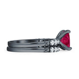 Princess Cut CZ Stackable Ring