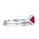 Princess Cut CZ Stackable Ring
