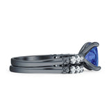 Princess Cut CZ Stackable Ring