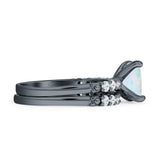 Princess Cut CZ Stackable Ring