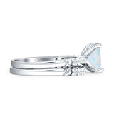 Princess Cut CZ Stackable Ring