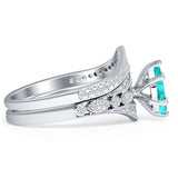 Two Piece Marquise CZ Ring