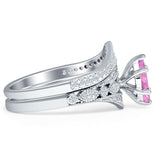 Two Piece Marquise CZ Ring
