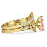 Two Piece Marquise CZ Ring