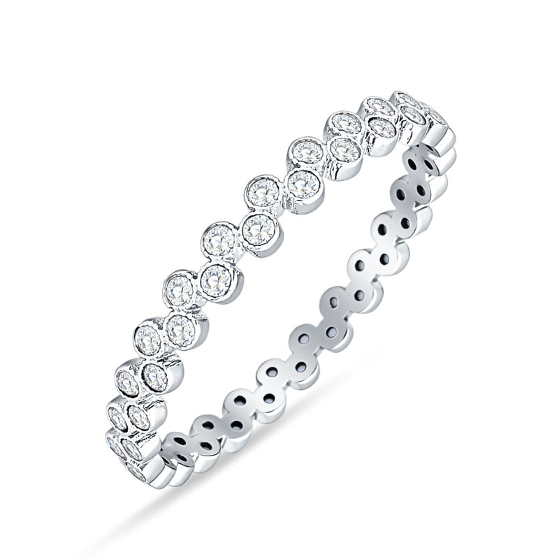 Round CZ Band