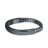 Half Eternity CZ Band