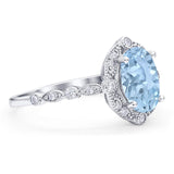 Oval Natural Stone Beaded Ring