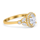 Vintage Style Oval Natural Stone Ring