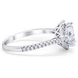 Art Deco Oval Natural Stone Halo Ring