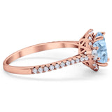 Art Deco Oval Natural Stone Halo Ring