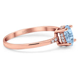 Vintage Style Oval Natural Stone Ring