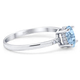 Vintage Style Oval Natural Stone Ring