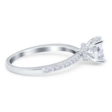 Vintage Style Oval Natural Stone Ring
