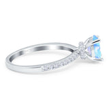 Vintage Style Oval Natural Stone Ring