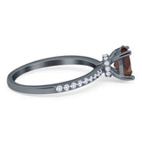 Vintage Style Oval Natural Stone Ring