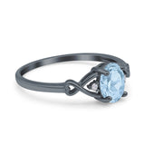 Oval Split Shank Twisted Ring