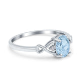 Oval Split Shank Twisted Ring