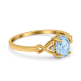 Oval Split Shank Twisted Ring