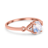 Oval Split Shank Twisted Ring