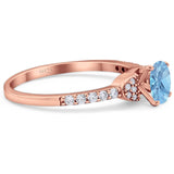 Art Deco Round Natural Stone Ring