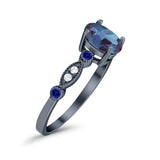 Oval Natural Stone Vintage Style Ring