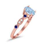 Oval Natural Stone Vintage Style Ring