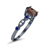 Oval Natural Stone Vintage Style Ring