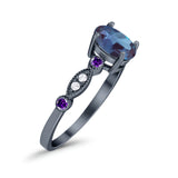 Oval Natural Stone Vintage Style Ring