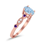 Oval Natural Stone Vintage Style Ring