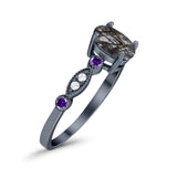 Oval Natural Stone Vintage Style Ring