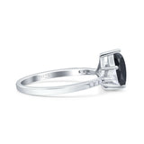 Pear Teardrop Vintage Style Ring