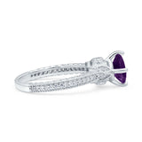 Art Deco Round Vintage Style Ring