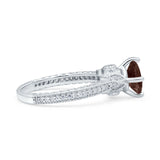 Art Deco Round Vintage Style Ring
