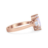 Three Stone Marquise Pear Trellis Ring